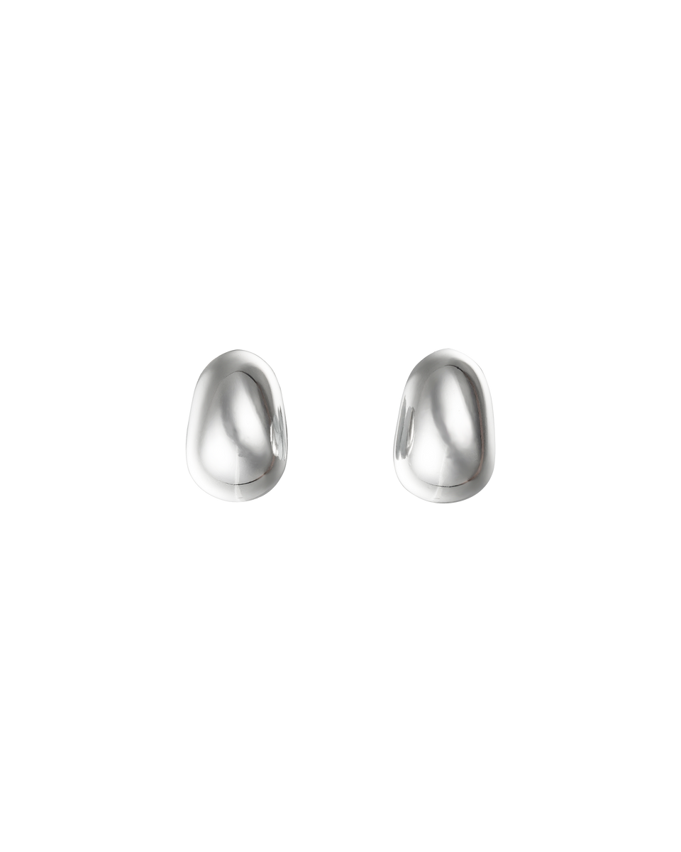アクセサリー SAPIR BACHAR HALF MOON HUGGIES Pearl Half Moon Huggies – Sapir Bachar