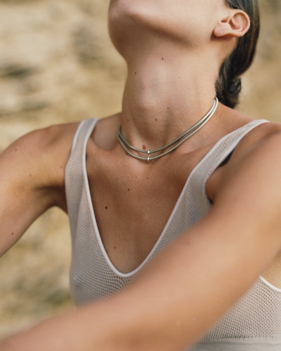 Double Snake Choker – Sapir Bachar