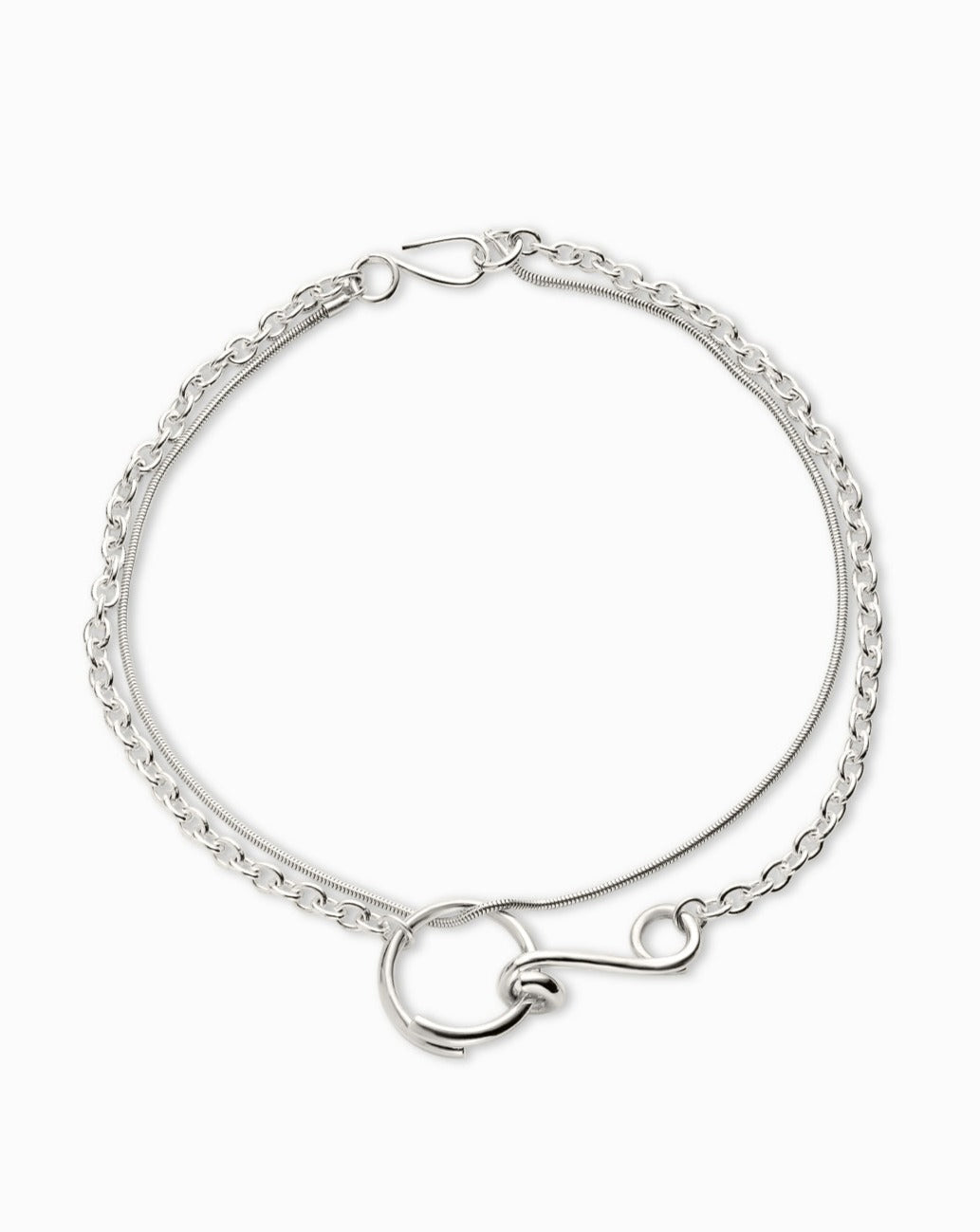 アクセサリー Sapir Bachar Loop Clasp Necklace 38cm Loop Clasp Necklace – Sapir Bachar